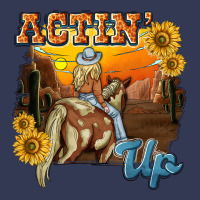 Actinup With Cowgirl Heavyweight Hoodie | Teevron