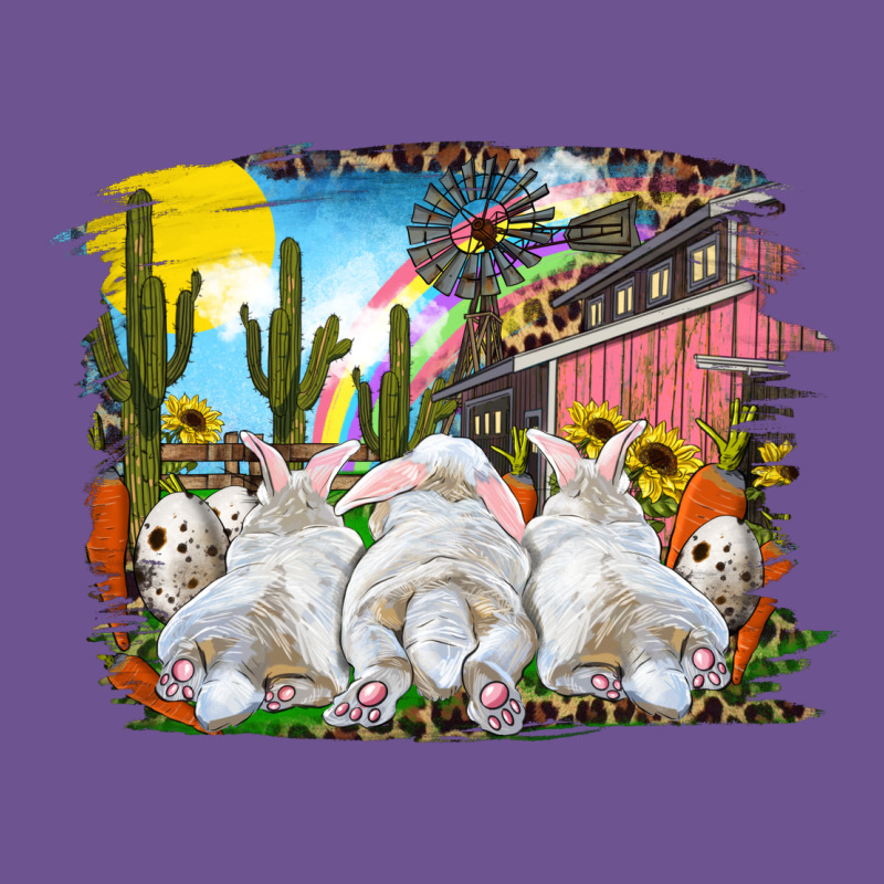 Easter Farm With Bunnies Vintage Tee by RanaPortraitStore | Teevron