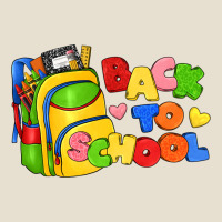 Back To School With School Bag Urban Heavy Tee | Teevron