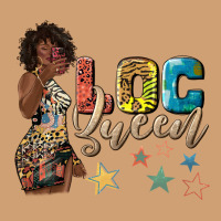 Afro Woman Loc Queen Vintage Tee | Teevron