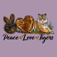 Peace Love Tigers Heavyweight Hoodie | Teevron