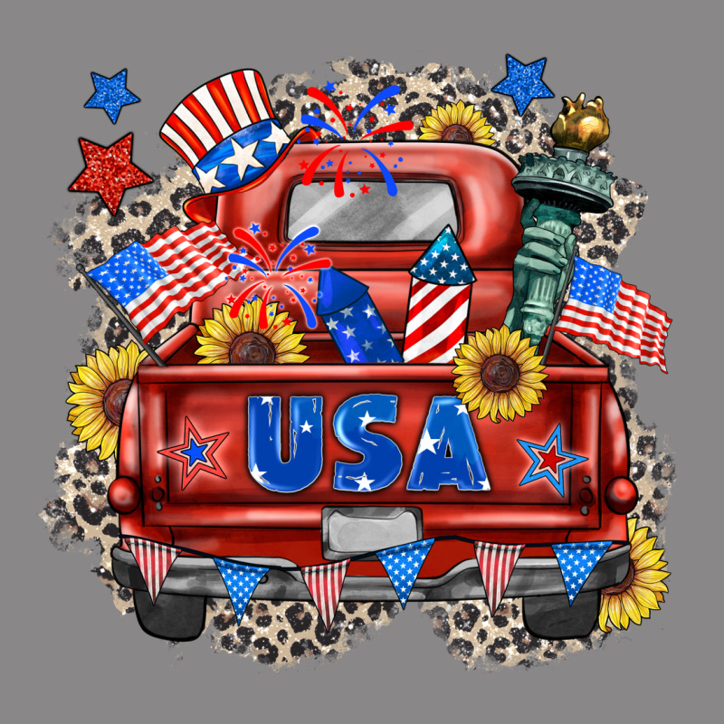 Usa Truck Vintage Tee by Zillion Design Studio | Teevron