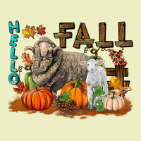 Hello Fall Merino Wool Sheep Urban Hoodie | Teevron