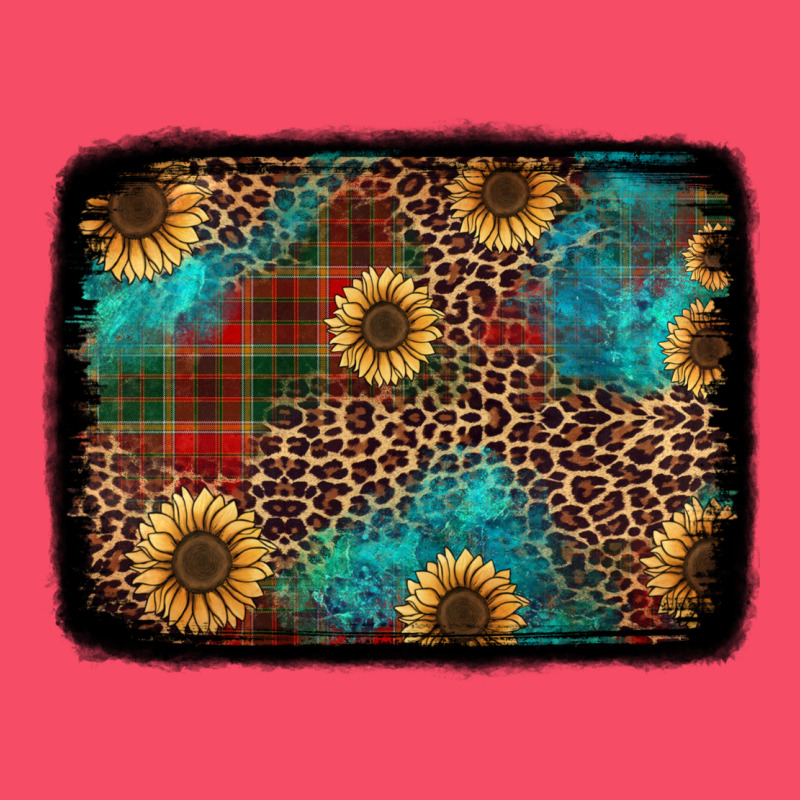 Christmas Sunflowers And Buffalo Plaid Background Premium Sweatshirt by Jasminsmagicworld | Teevron
