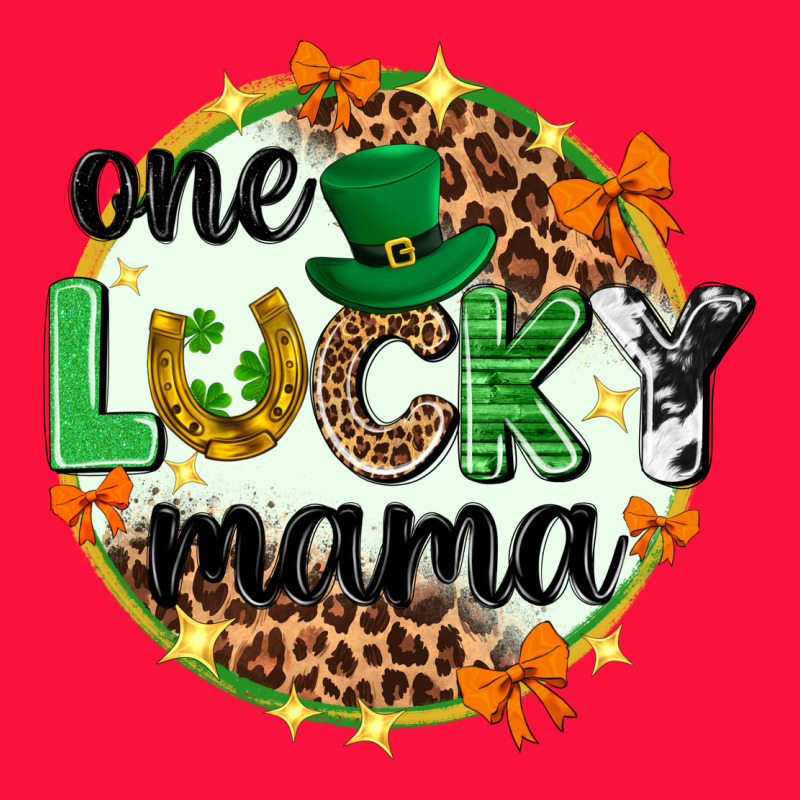 One Lucky Mama  St. Patricks Day Classic Tee by Neo Western | Teevron