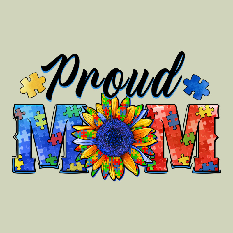 Proud Mom Autism Heavyweight Hoodie by BarkalooDesign | Teevron