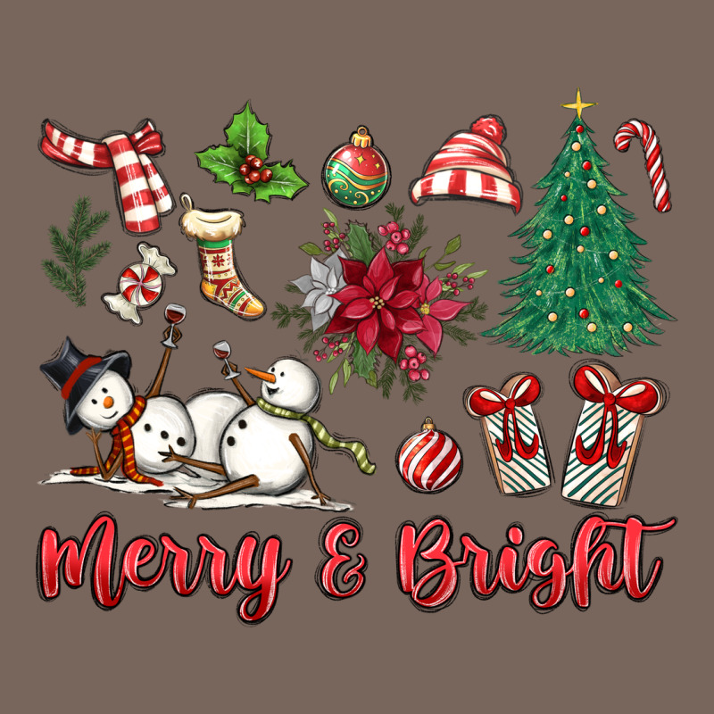 Merry Bright Premium Hoodie by MaliasSmallBusiness | Teevron