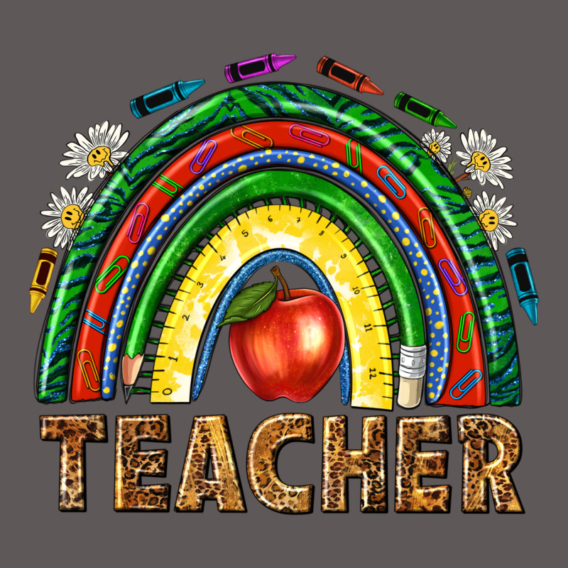 Rainbow Teacher Premium Hoodie by NancyCooperArtShop | Teevron