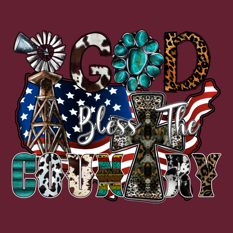 God Bless The Country Classic Tee by SublimationCraftShop | Teevron