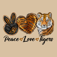 Peace Love Tigers Heavyweight Hoodie | Teevron