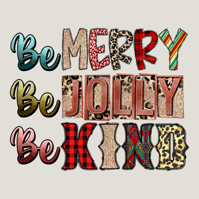 Be Merry Be Jolly Be Kind Heavy Core Tee by SublimationCraftShop | Teevron