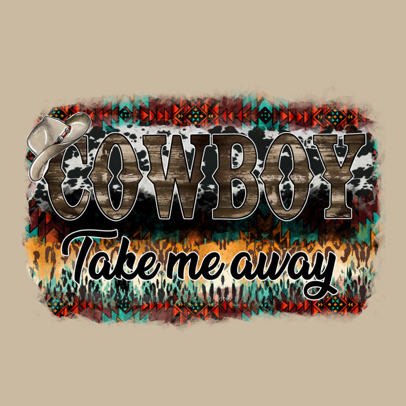 Cowboy Take Me Away Long Sleeve Tee by SublimationCraftShop | Teevron