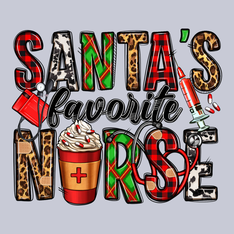 Santa's Favorite Nurse Heavyweight Hoodie by Jasminsmagicworld | Teevron