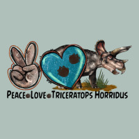 Peace Love Triceratops Horridus Heavyweight Hoodie | Teevron