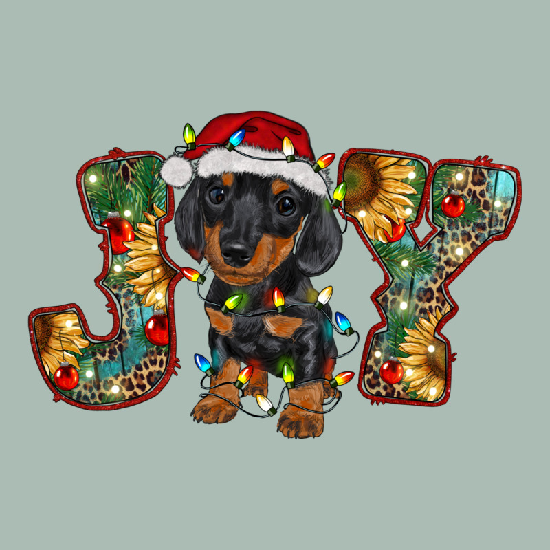 Dachshund Puppy Christmas Joy Classic Tee by BarkalooDesign | Teevron
