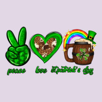 Peace Love Luck St. Patrick's Day Classic Tee | Teevron