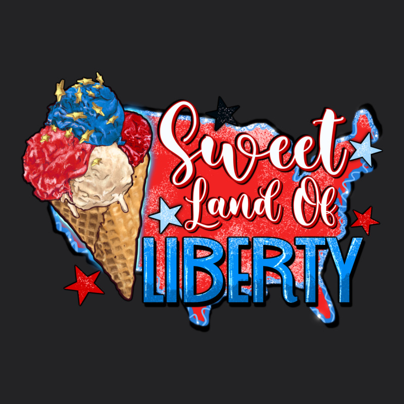 Sweet Land Of Liberty Vintage Tee by Zillion Design Studio | Teevron