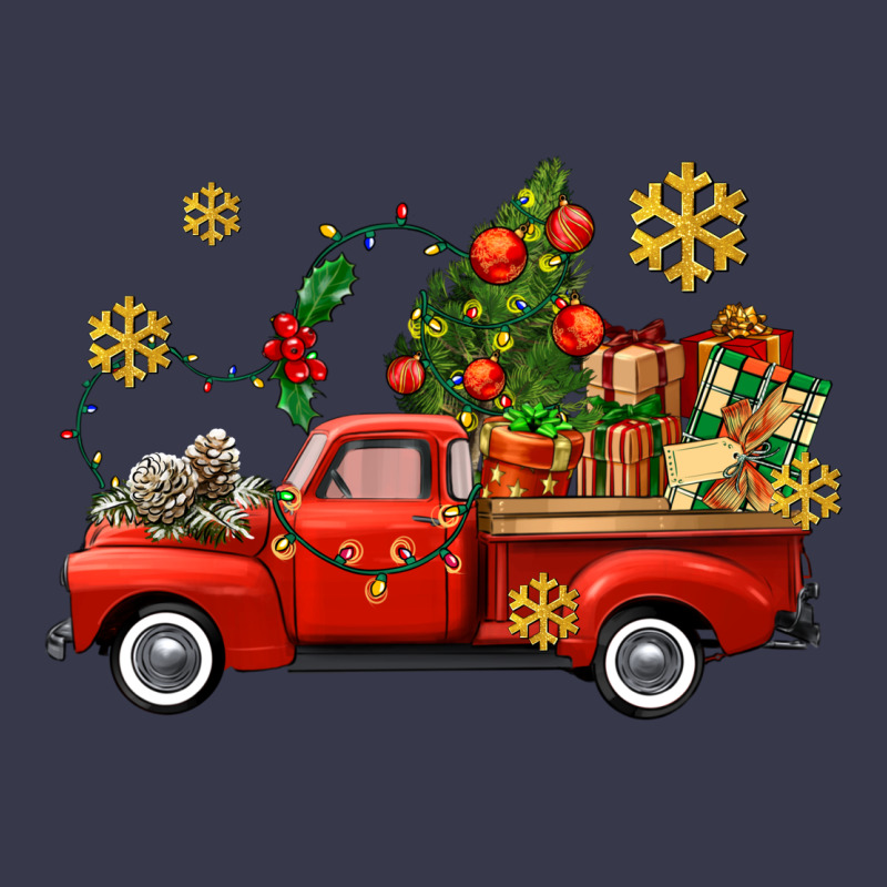 Christmas Truck Long Sleeve Tee by AdoDesignShop | Teevron