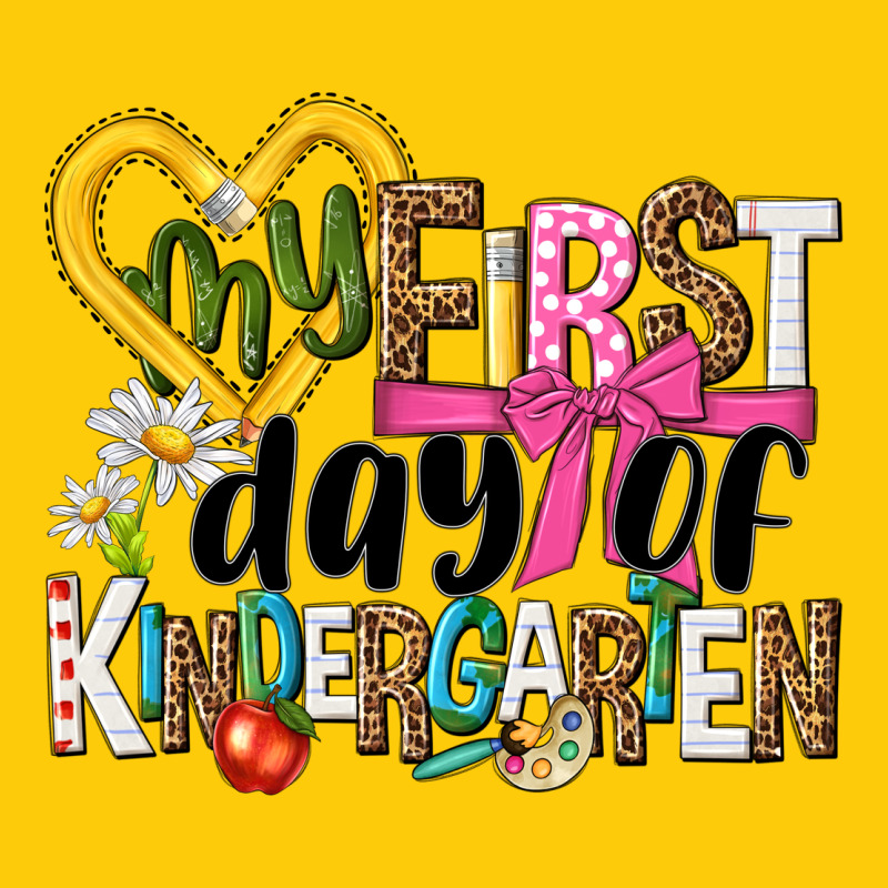 My First Day Of Kindergarten Premium Hoodie by NancyCooperArtShop | Teevron
