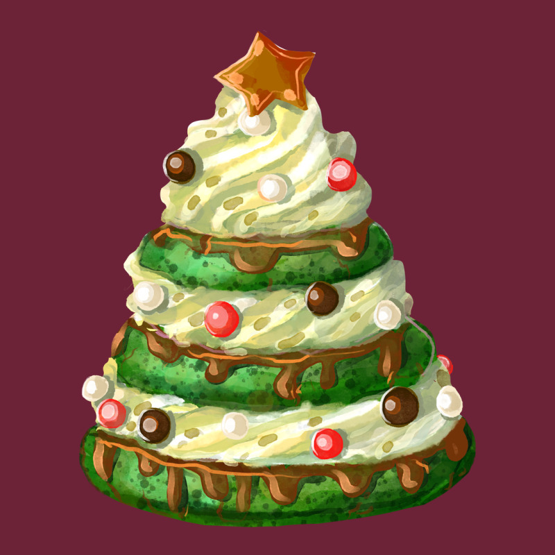 White Christmas Cookie Cake Long Sleeve Tee by FaDigitalArtStudio | Teevron