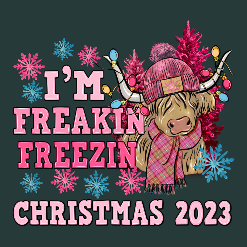 I'm Freakin Freezin Christmas 2023 Premium Sweatshirt by NancyCooperArtShop | Teevron