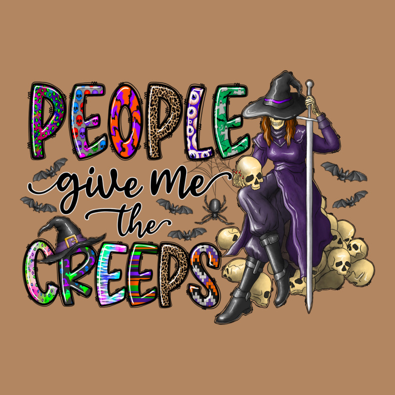 People Give Me The Creeps Long Sleeve Tee by CowhideDigitalArt | Teevron