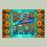 Boom Bitch Get Out The Way Skinny Metal Can Holder Long Sleeve Tee | Teevron