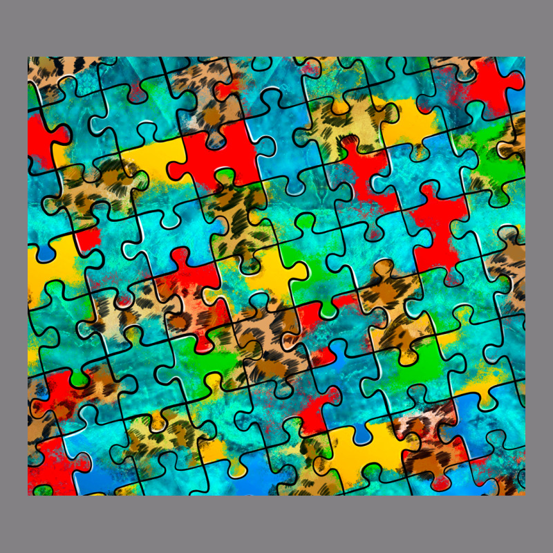 Autism Awareness Puzzle Heavyweight Hoodie by BarkalooDesign | Teevron