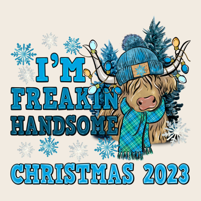 Im Freakin Freezin Christmas 2023 Premium Sweatshirt by NancyCooperArtShop | Teevron
