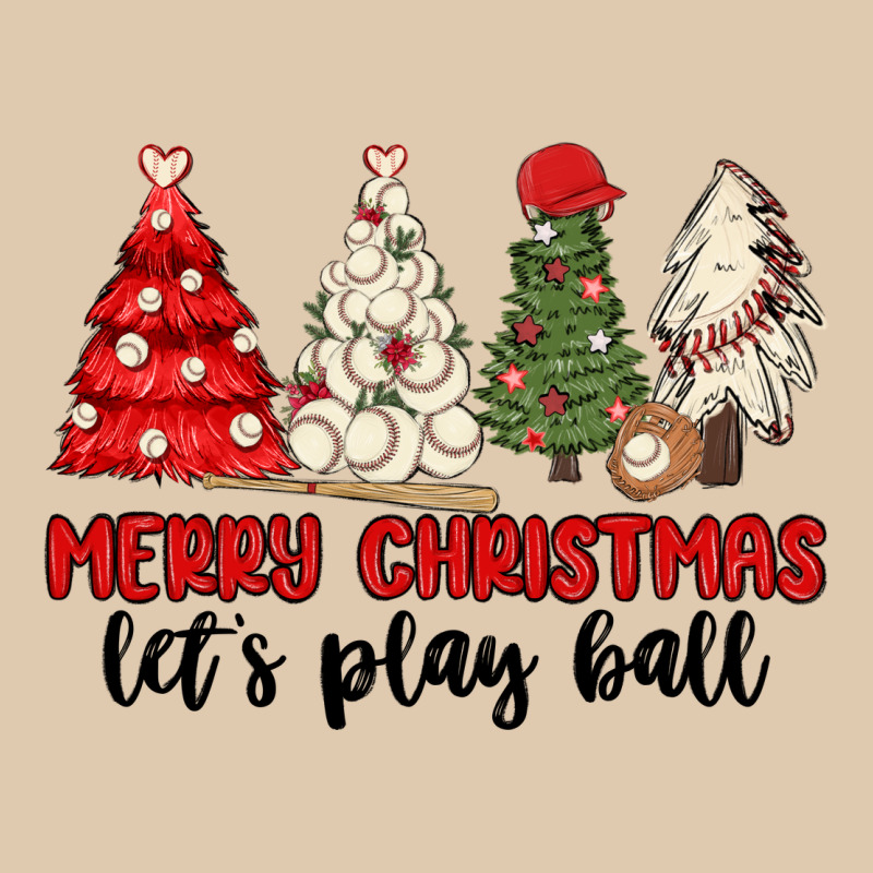 Merry Christmas Let S Play Ball Baseball Heavyweight Sweatshirt by MaliasSmallBusiness | Teevron