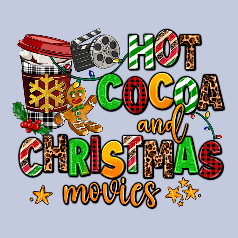Hot Cocoa And Christmas Movies Long Sleeve Tee by AdoDesignShop | Teevron