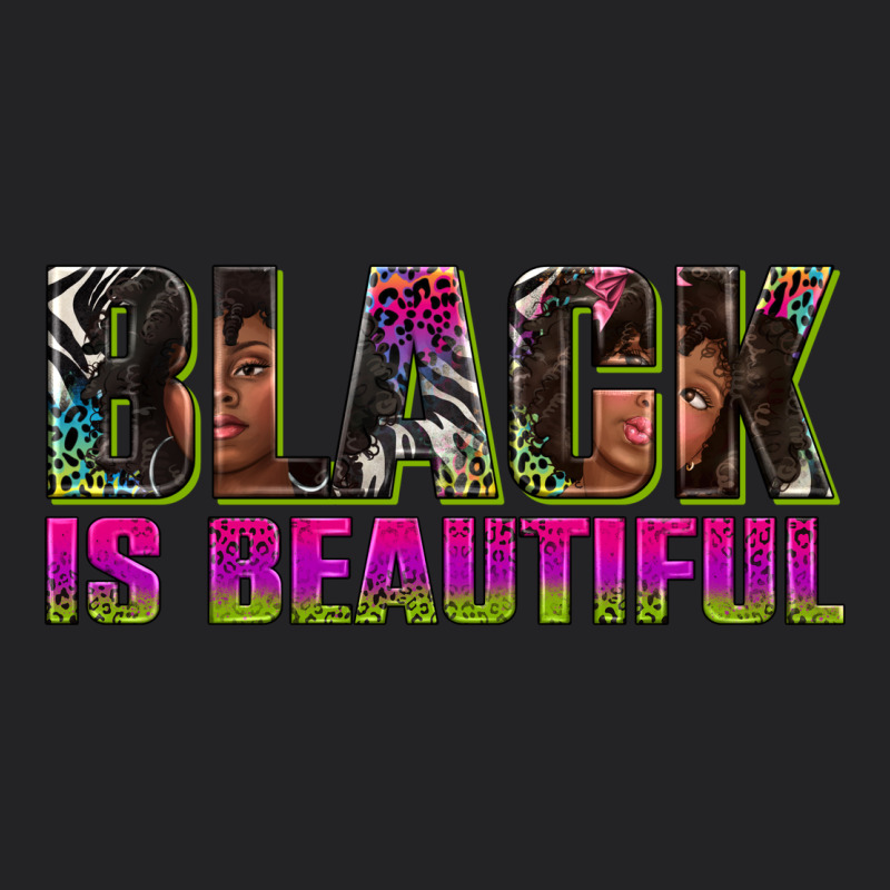 Black Is Beautiful Neon Vintage Tee by texasbilliewilder | Teevron
