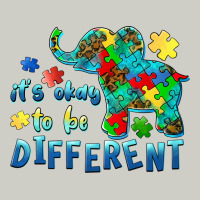 It's Okay To Be Different Elephant Autism Awareness Heavyweight Hoodie | Teevron