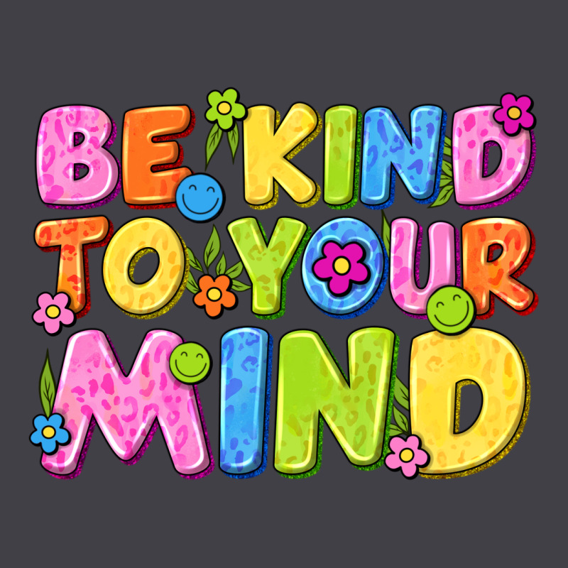 Be Kind To Your Mind Heavyweight Hoodie by NancyCooperArtShop | Teevron