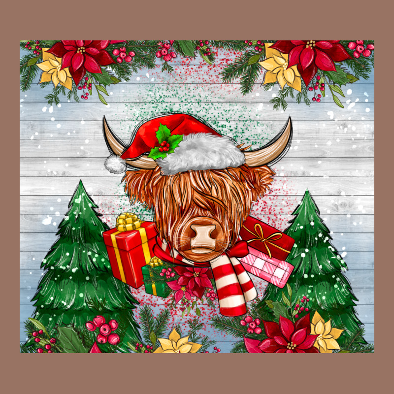 Christmas Cow Premium Hoodie by MaliasSmallBusiness | Teevron