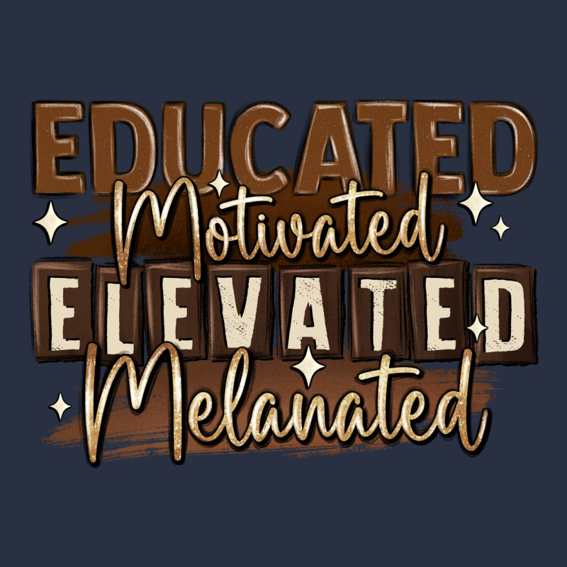 Educated Motivated Elevated Melanated Heavyweight Sweatshirt by MaliasSmallBusiness | Teevron