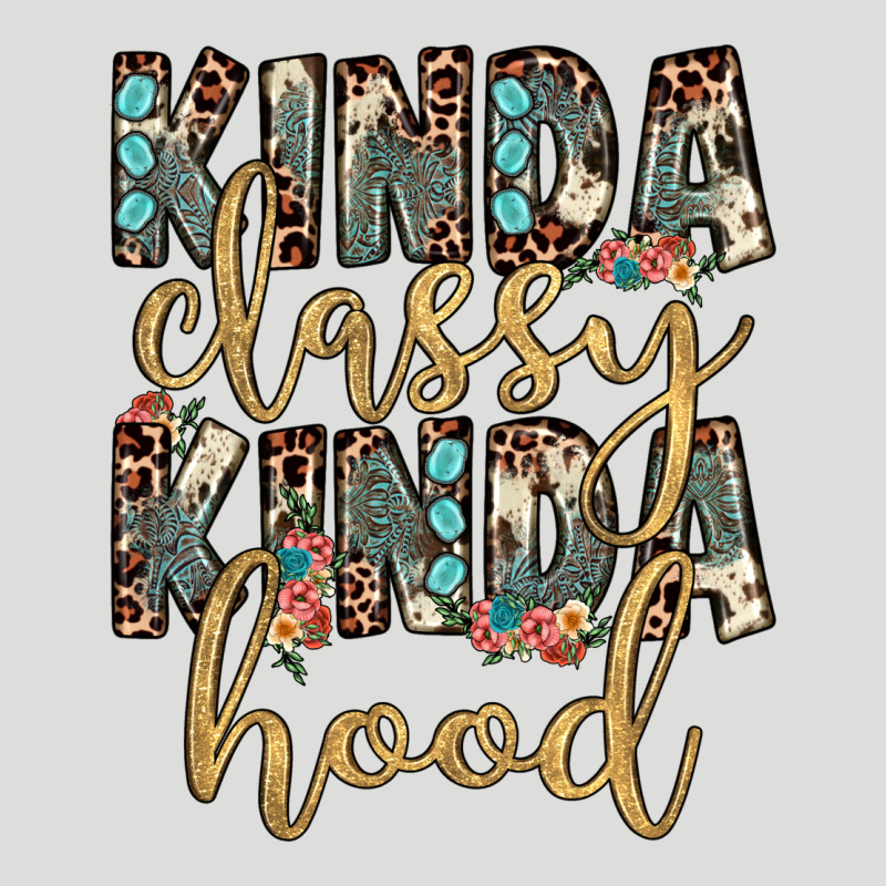 Kinda Classy Kinda Hood Zipper Hoodie by JahusDesignShop | Teevron