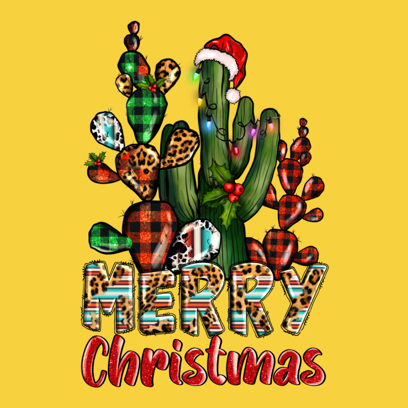 Merry Christmas Cactus Western Premium Sweatshirt by BarkalooDesign | Teevron