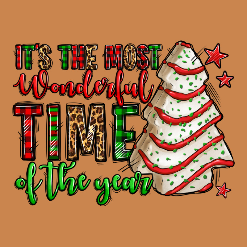 It's The Most Wonderful Time Of The Year Christmas Tree Cake Heavyweight Hoodie by Jasminsmagicworld | Teevron