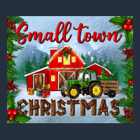 Small Town Christmas Mousepad Zipper Hoodie | Teevron