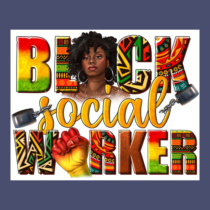 Black Social Worker Vintage Tee by texasbilliewilder | Teevron