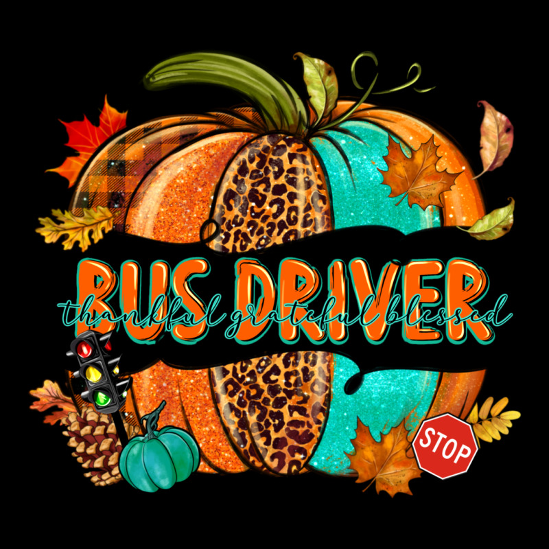 Bus Driver Pumpkin Premium Sweatshirt by NancyCooperArtShop | Teevron