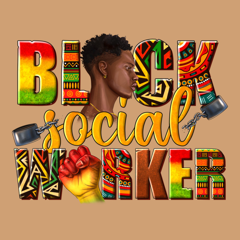 Black Social Worker Vintage Tee by texasbilliewilder | Teevron