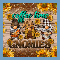 Coffee Time Gnomies Mug Coaster Urban Heavy Tee | Teevron