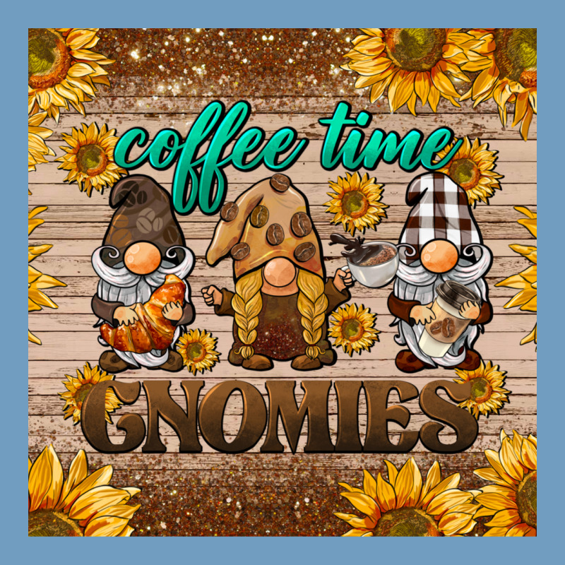 Coffee Time Gnomies Mug Coaster Urban Heavy Tee by BarkalooDesign | Teevron