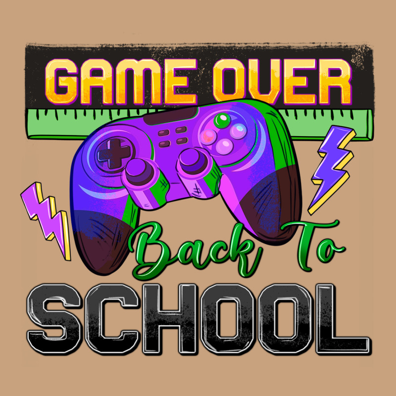 Game Over Back To School Vintage Tee by Zillion Design Studio | Teevron