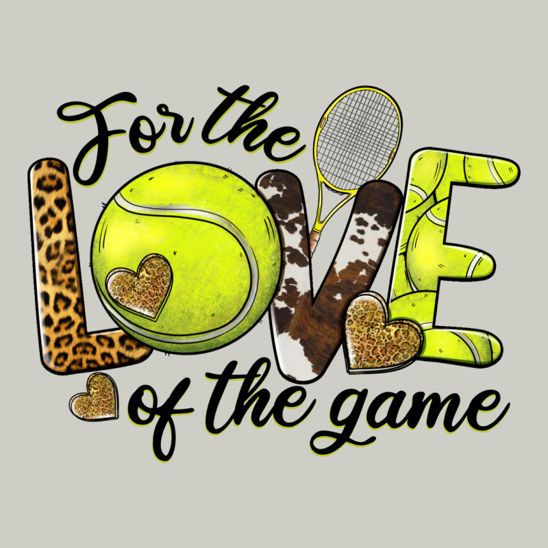 For The Love Of The Game Tennis Heavyweight Hoodie by BarkalooDesign | Teevron