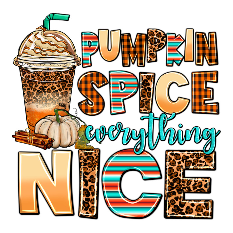 Pumpkin Spice Everything Nice Zipper Hoodie by AdoDesignShop | Teevron