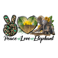 Peace Love Elephant | Teevron