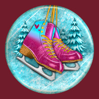 Ice Skate Christmas Ornament Zipper Hoodie | Teevron